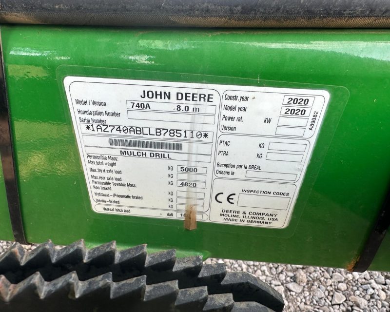 John Deere Greenstar 740A 8m