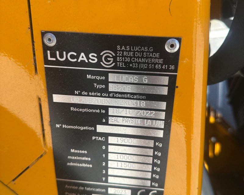 Lucas G BB20B 20000 L 4×4