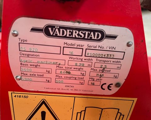 Vaderstad RS 820