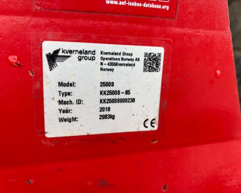 Kverneland 2500S 5+1 plough