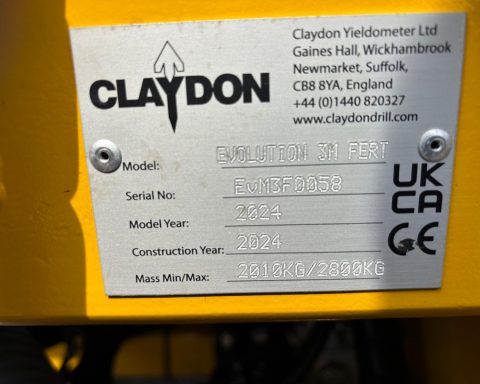 Claydon Evolution 3m Fert