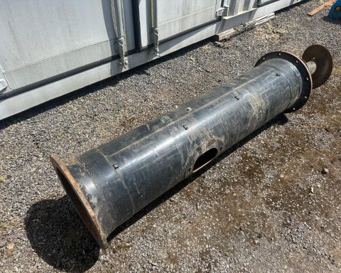 New Holland CR series extension unloading auger