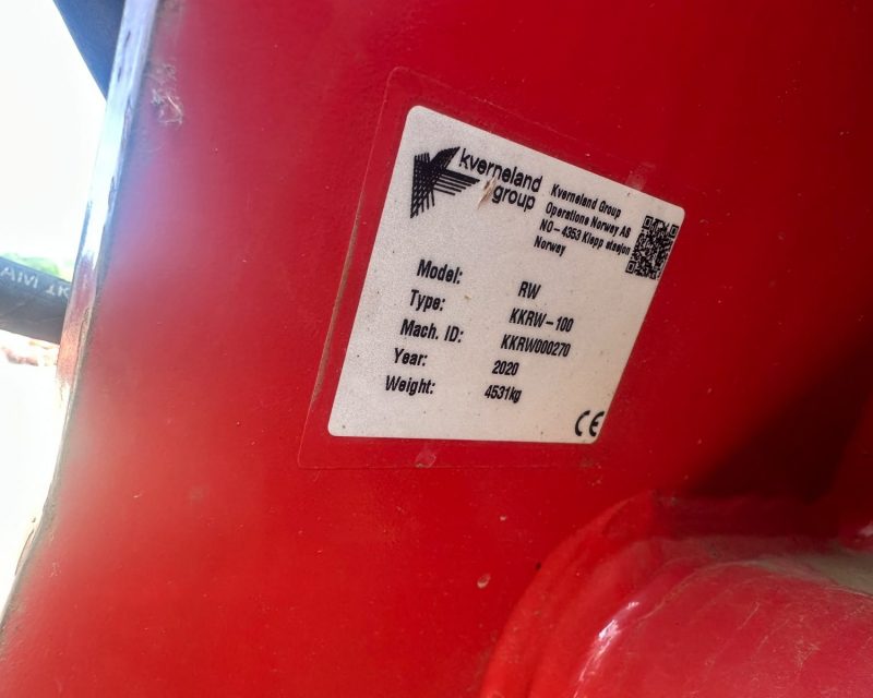Kverneland RW-100 8+4
