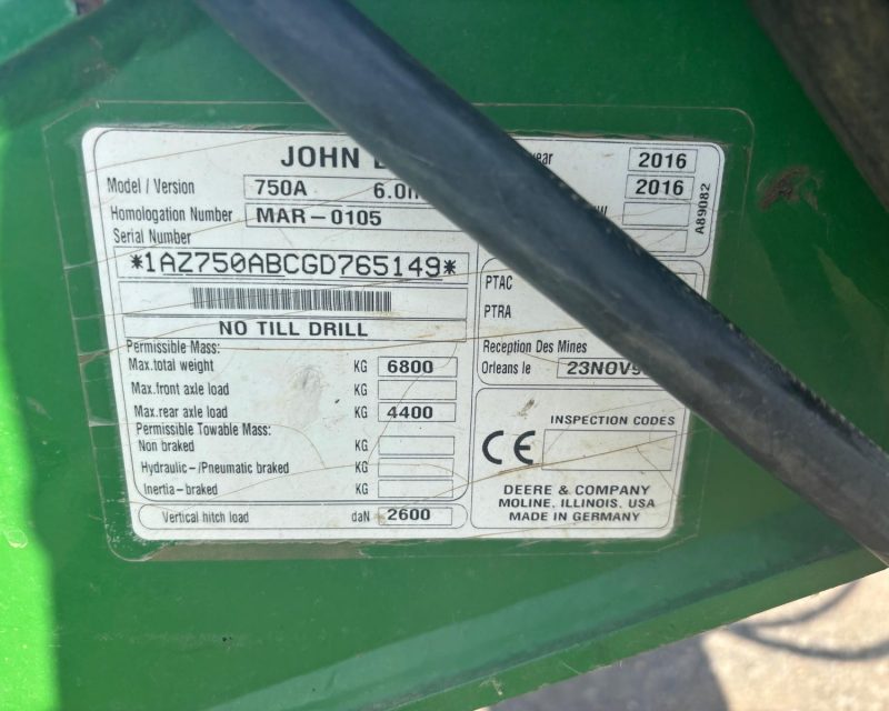 John Deere 750A