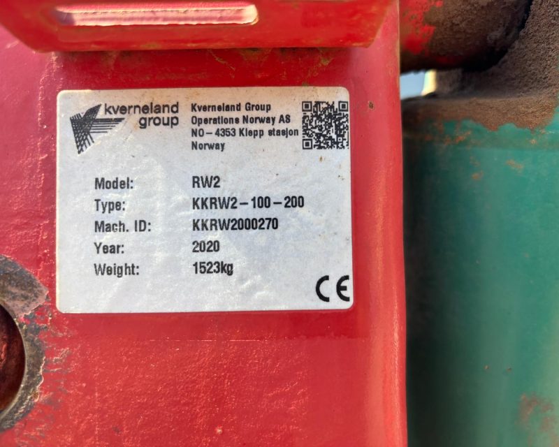 Kverneland RW-100 8+4
