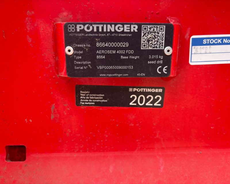 Pottinger Lion 403C / Aerosem 4002 FDD