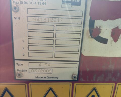 Horsch 4m Terrano FX