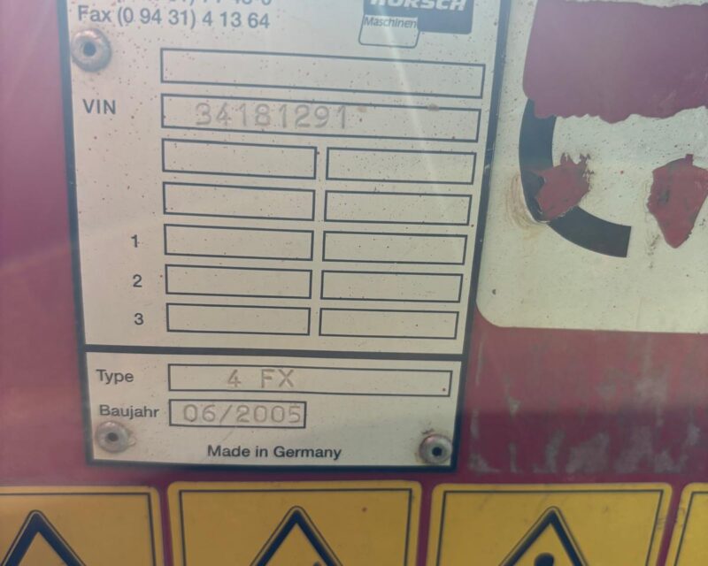 Horsch 4m Terrano FX
