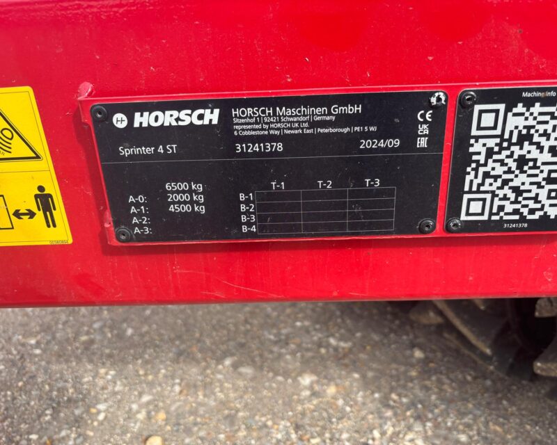 Horsch Sprinter 4ST