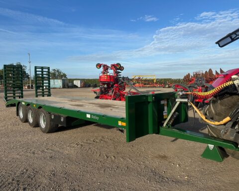 Bailey 20t tri-axle beavertail low-loader