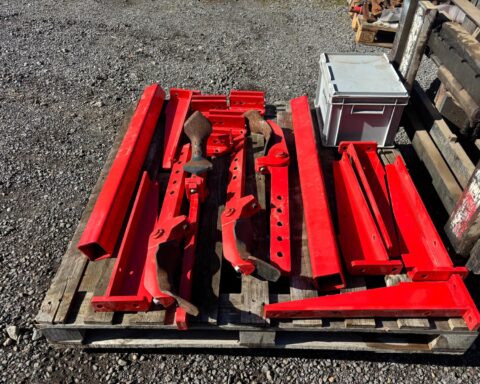 Kuhn 4 tine tractor wheel track eradicator kit
