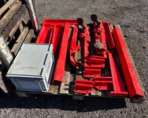 Kuhn 4 tine tractor wheel track eradicator kit
