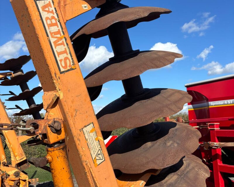 Simba Series 2B / 5.11m disc harrows