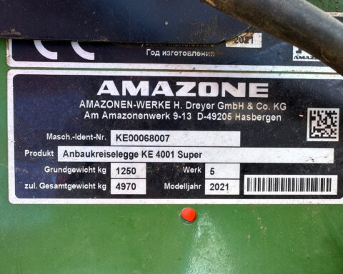 Amazone KE 4001 Super c/w KRM Sola tine drill