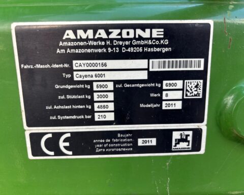 Amazone Cayena 6001