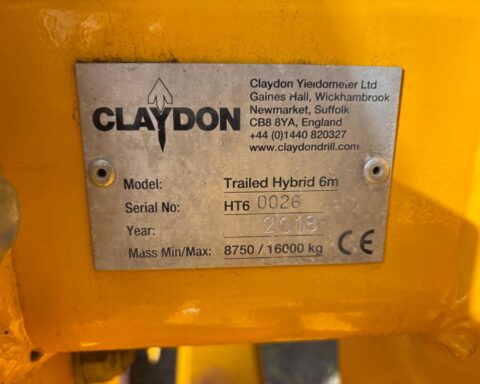Claydon Trailed Hybrid 6m Grain & Fert