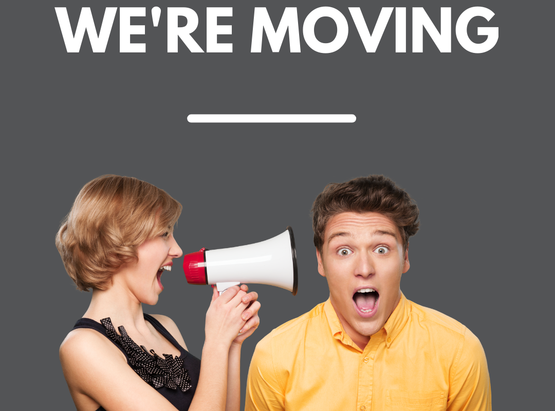 We’re moving!