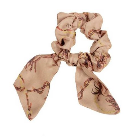 Toffee Equestrian Scrunchie