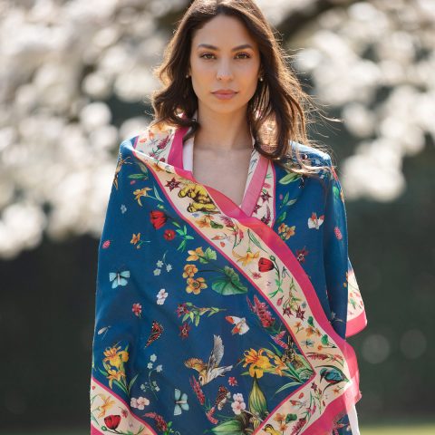 Prussian Dreams Can Come True Wool/Silk