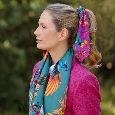 Magenta & Willow Airs & Graces Scrunchie