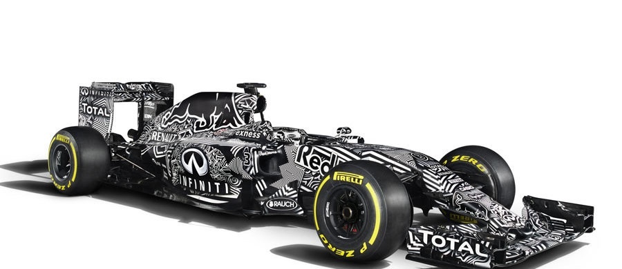 Red Bull launch their 2015 car; the RB11 in a camouflaged livery