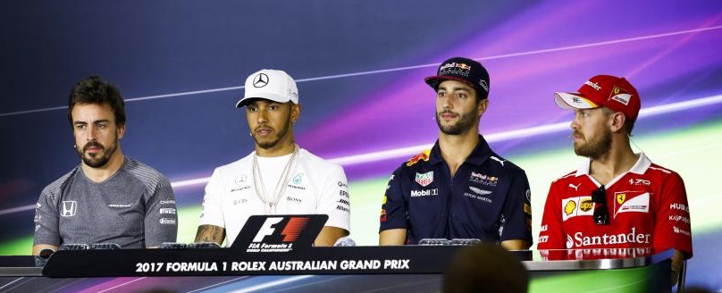 2017 Australian Grand Prix Drivers Press Conference Transcript (Pt 1)