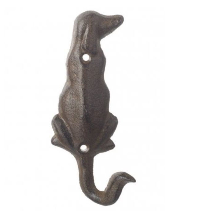 Iron Dog Coat Hook Equine Advertiser