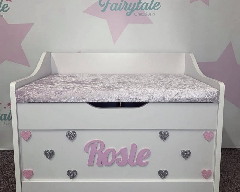 Love Soft Close Childrens Toy Box Fairytale Creations