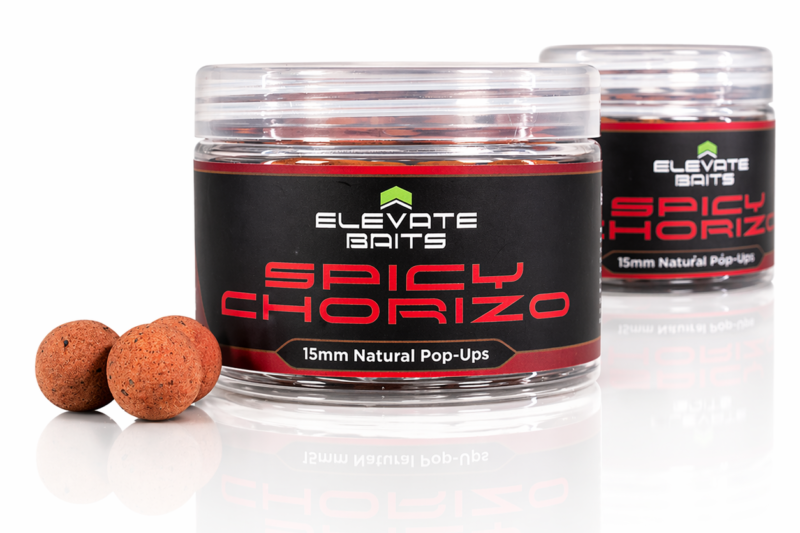 Spicy Chorizo 15mm Pop Ups – Elevate Baits