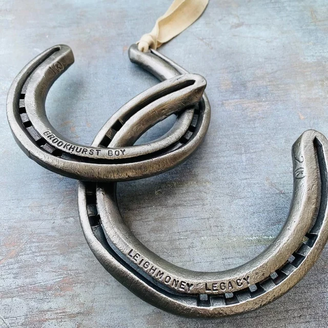 Hoofprints Horseshoe Keepsake