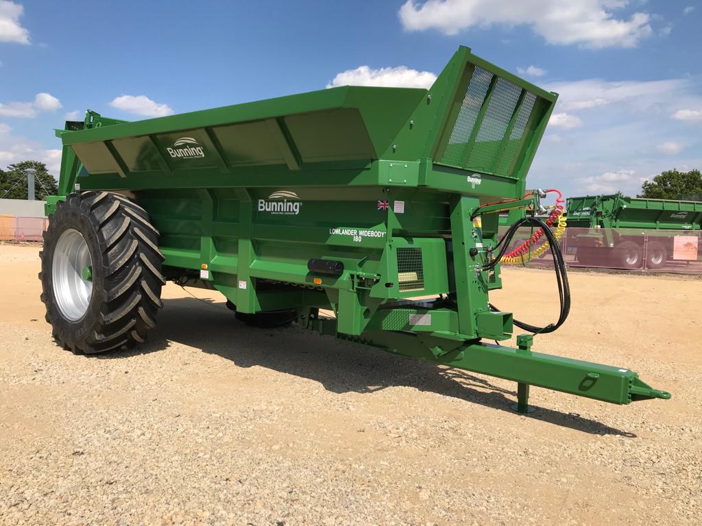 BUNNING LOWLANDER WIDEBODY 180 MUCK SPREADER Online Shop Irelands Group