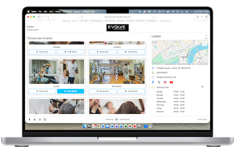 24/7 Online Booking System for UK Salons