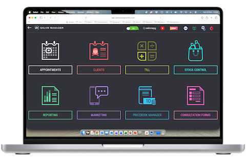 Complete UK Salon Management System