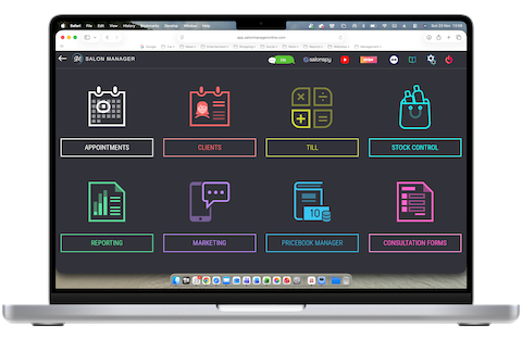 Complete UK Salon Management System