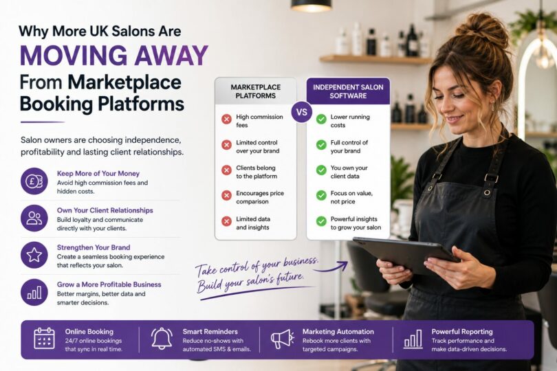 Why More UK Salons Are Moving Away From Marketplace Booking Platforms