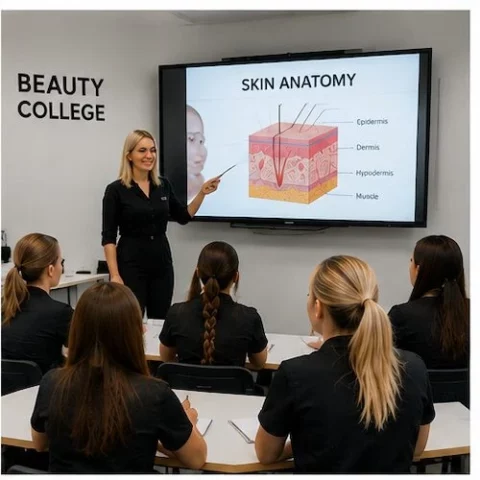 learning about skin anatomy