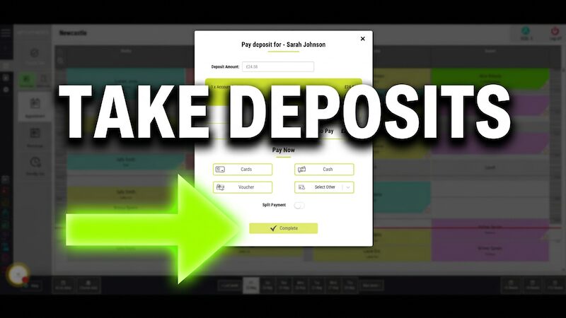 Taking deposits