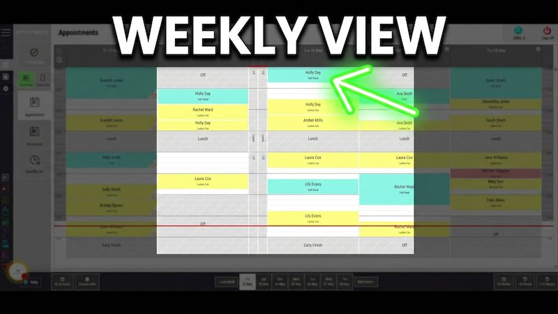 Weekly view
