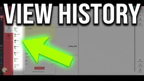 Filter client timeline