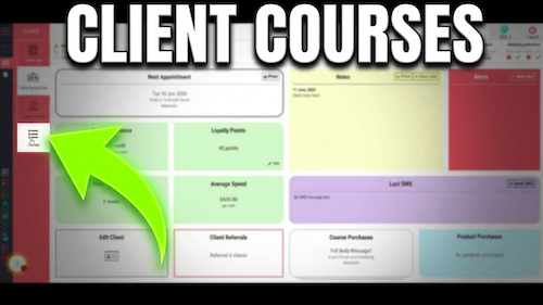 View And Manage Client Courses