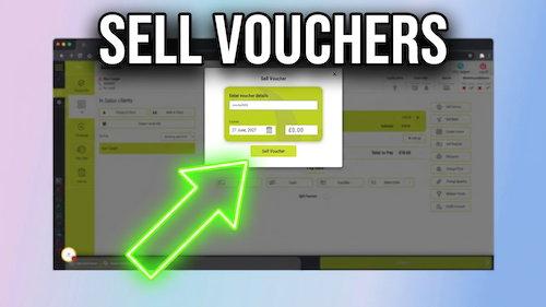 Selling gift vouchers
