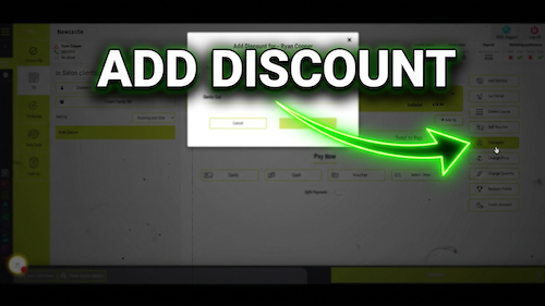 Add a discount to a bill