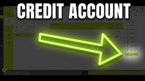 Credit client account