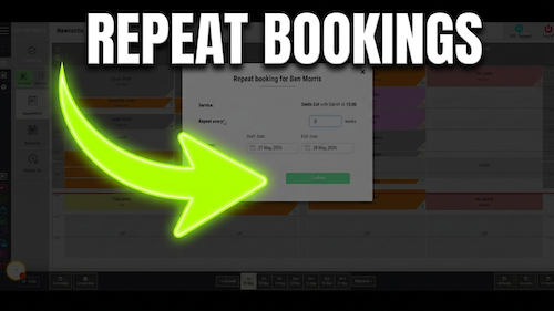 Repeat bookings