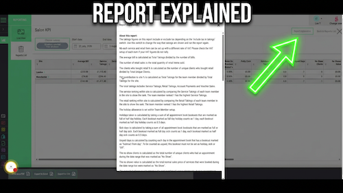 Report Explanation
