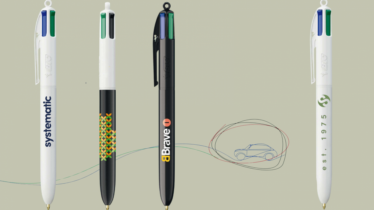 The BIC 4 Colours pen has a sustainable future