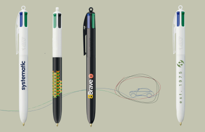 The BIC 4 Colours pen has a sustainable future