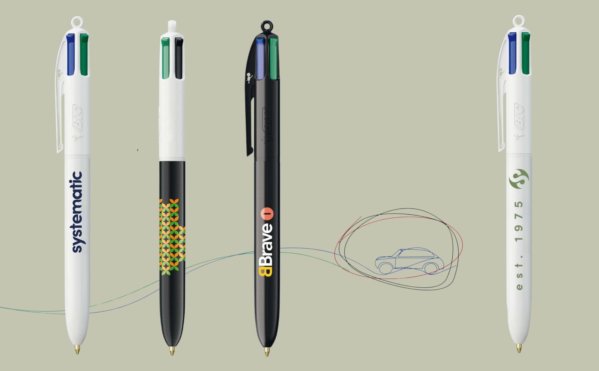 The BIC 4 Colours pen has a sustainable future