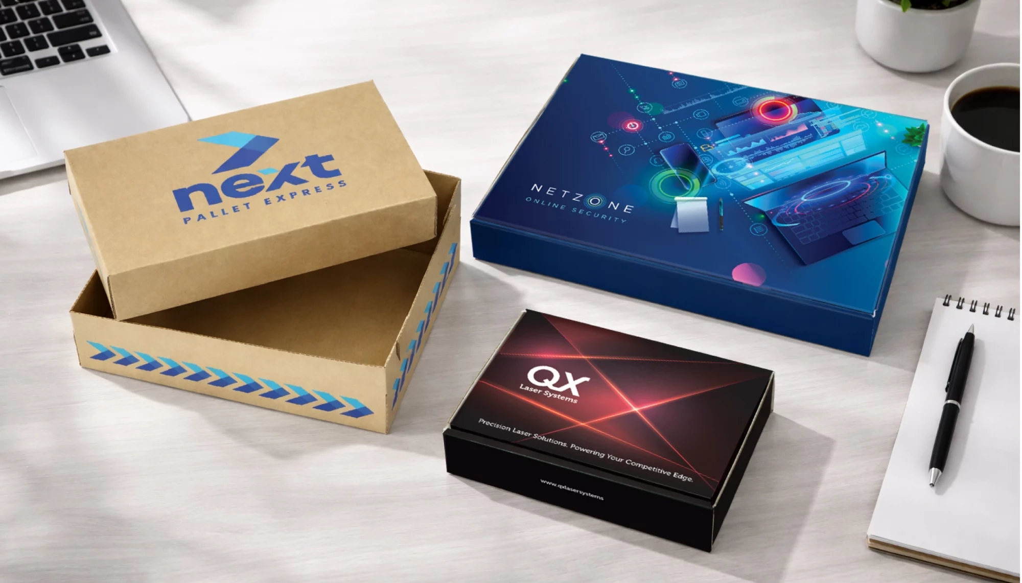 Full-colour digitally printed packaging