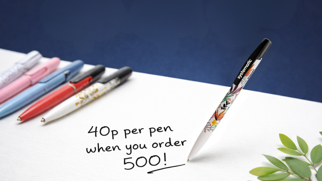 Level-up your promotional pens